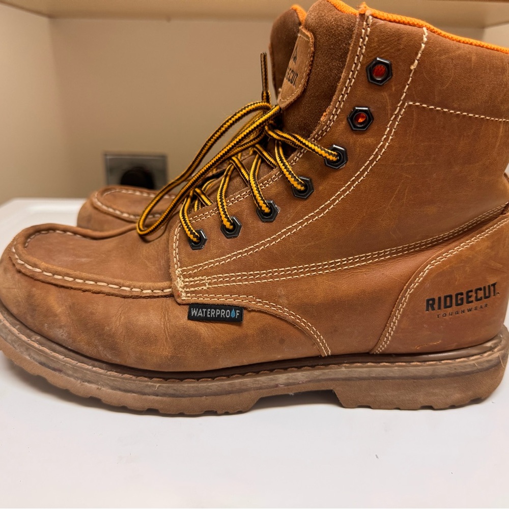 Ridgecut Waterproof Men's Brown Work Boots